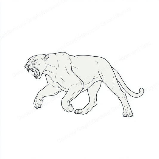 Panther Vector Graphic preview
