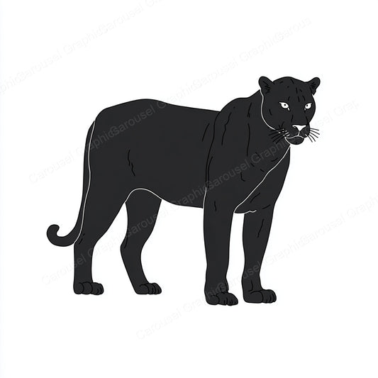 Panther Vector Graphic preview