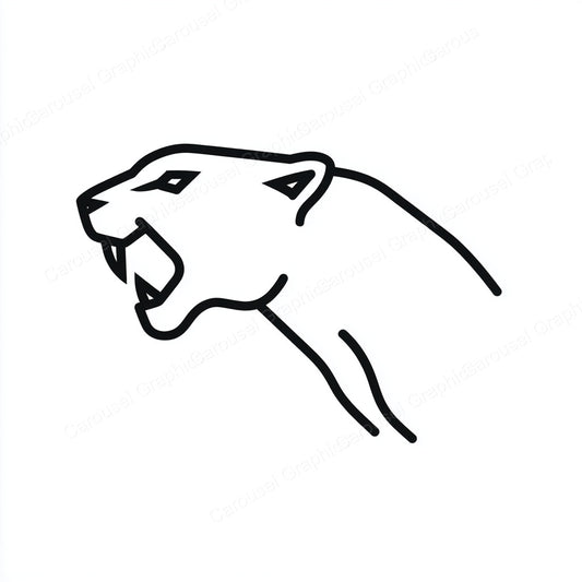Panther Vector Graphic preview