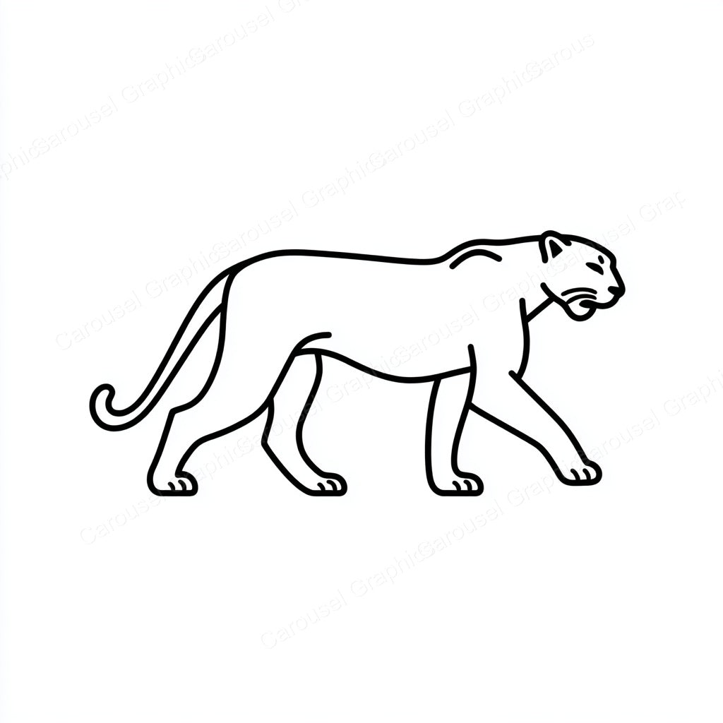 Panther Vector Graphic preview