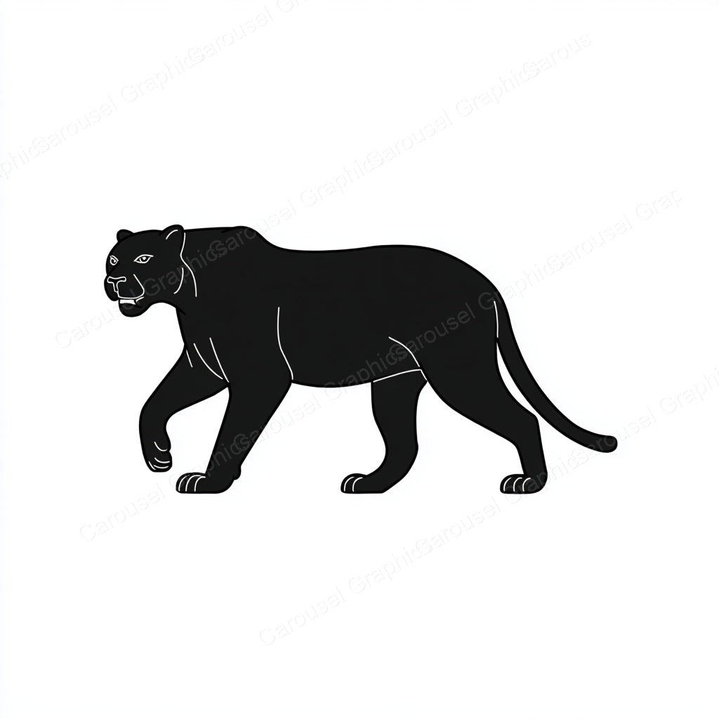 Panther Vector Graphic preview