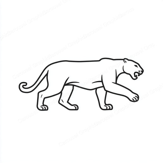 Panther Vector Graphic preview