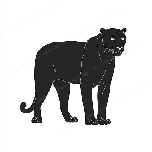 Panther Vector Graphic preview