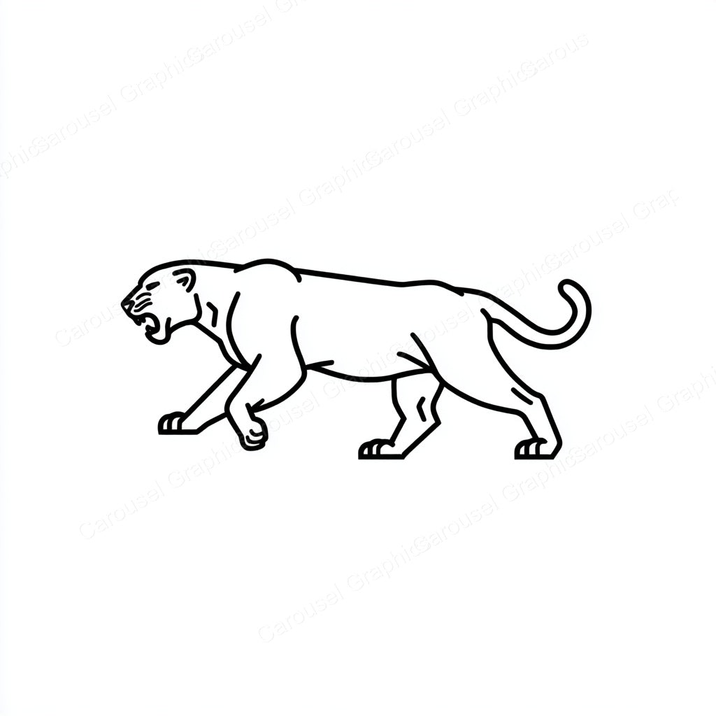 Panther Vector Graphic preview