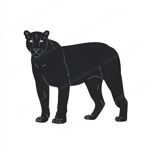 Panther Vector Graphic preview