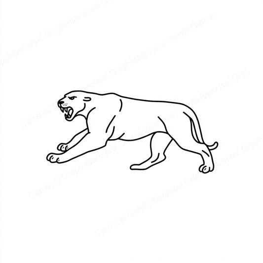Panther Vector Graphic preview