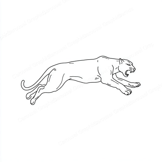 Panther Vector Graphic preview
