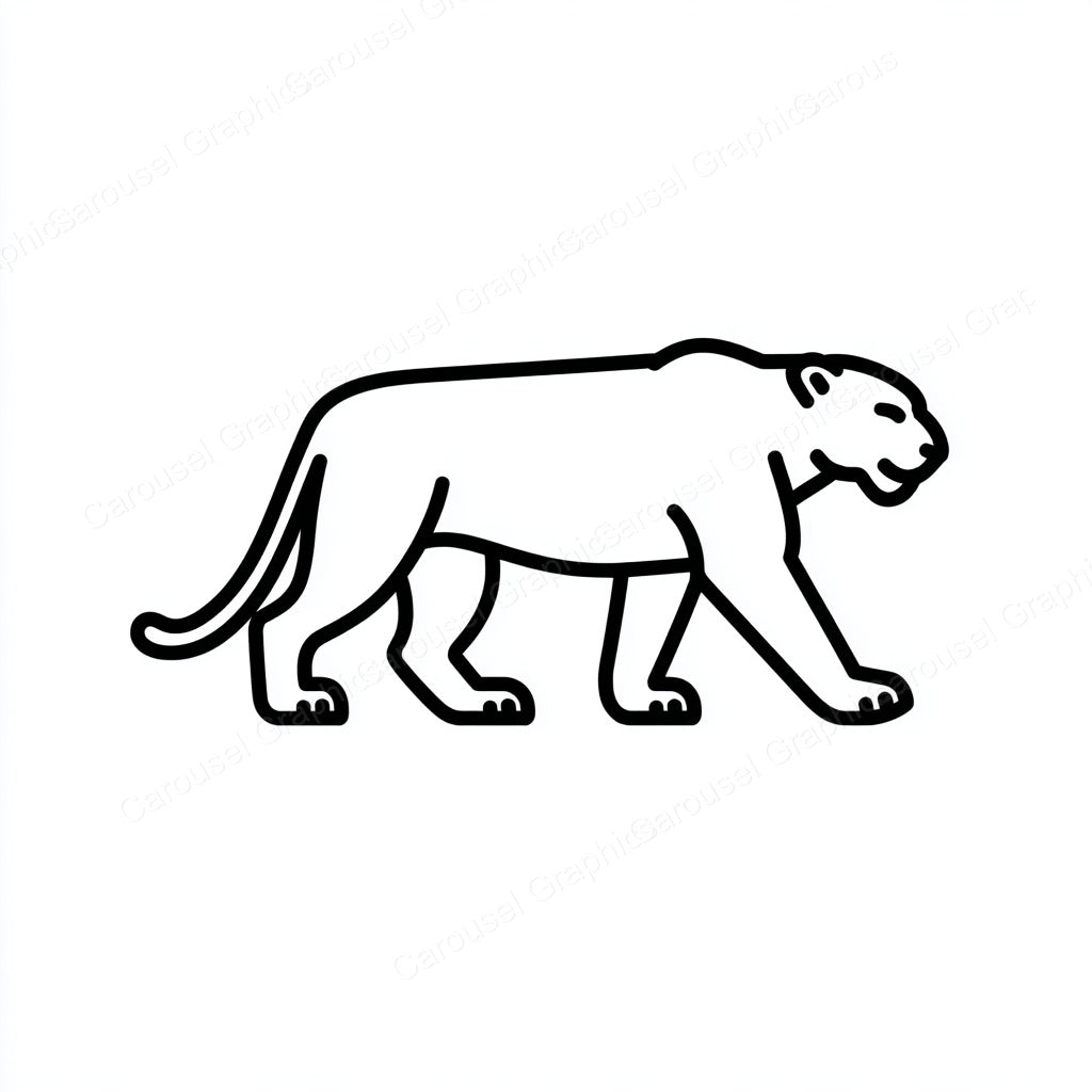 Panther Vector Graphic preview
