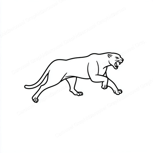 Panther Vector Graphic preview