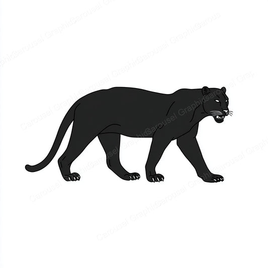 Panther Vector Graphic preview