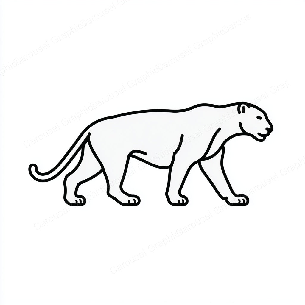 Panther Vector Graphic preview