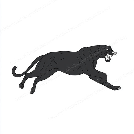 Panther Vector Graphic preview