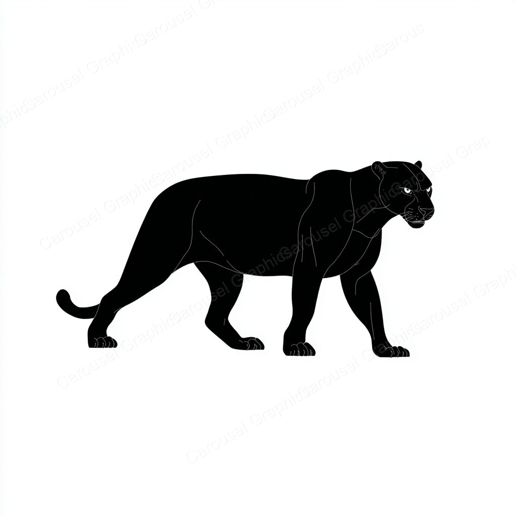 Panther Vector Graphic preview