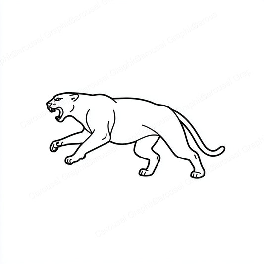 Panther Vector Graphic preview