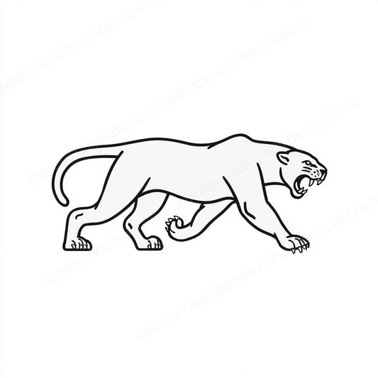 Panther Vector Graphic preview