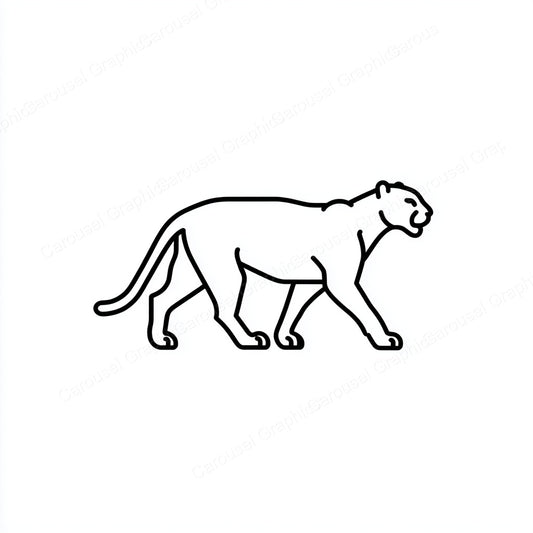 Panther Vector Graphic preview