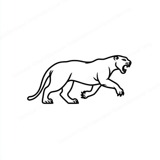 Panther Vector Graphic preview