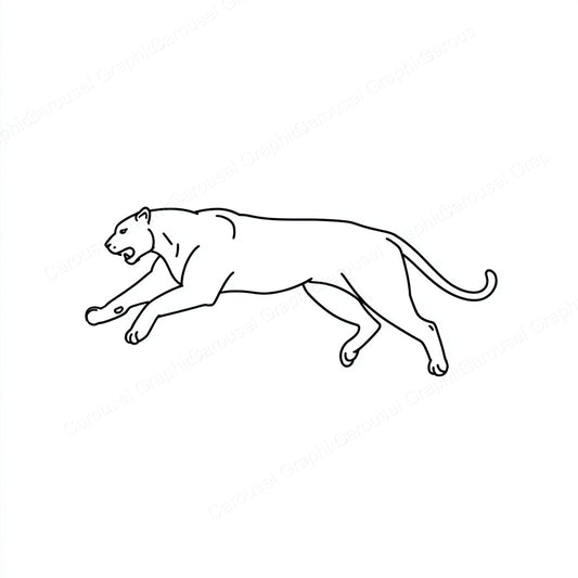 Panther Vector Graphic preview