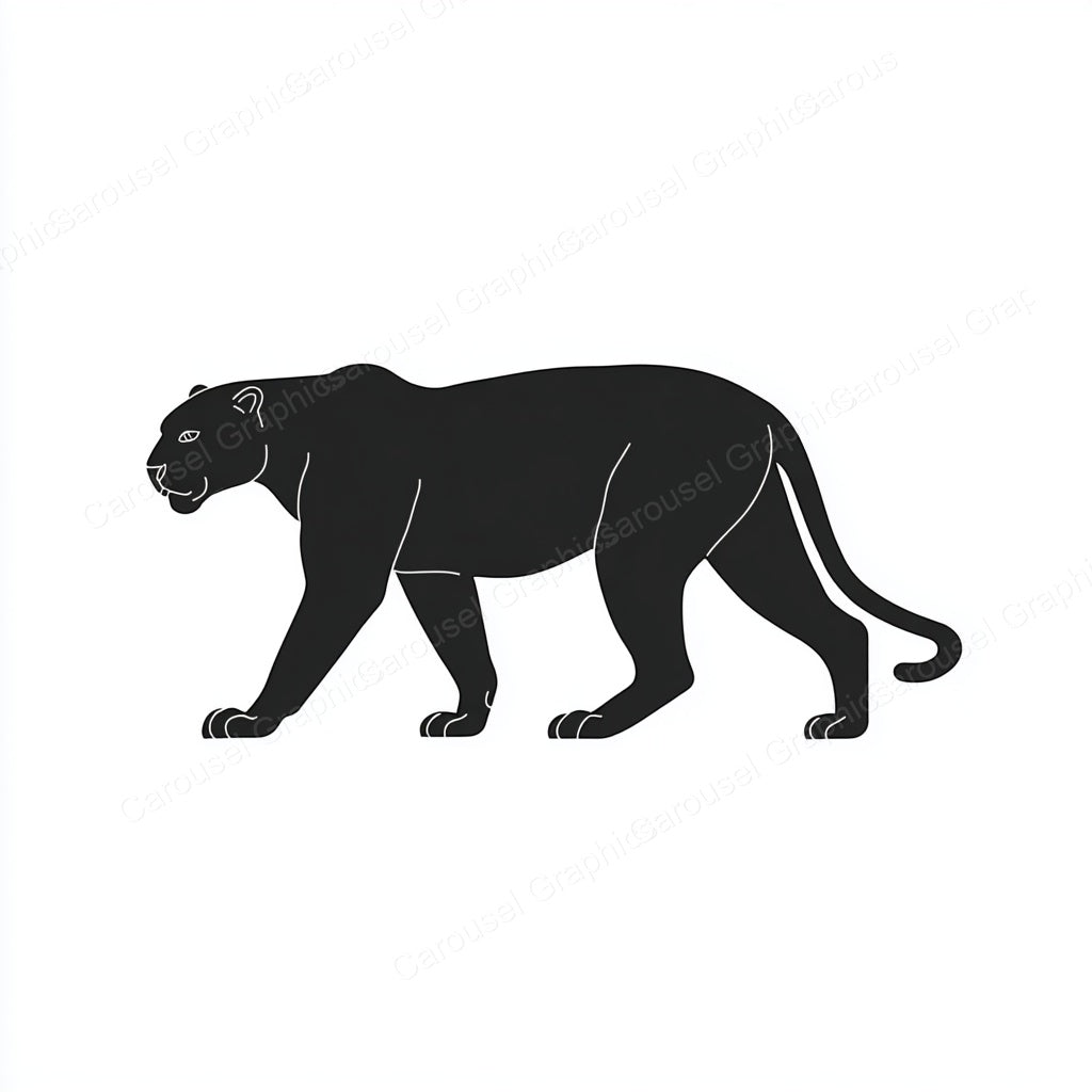 Panther Vector Graphic preview