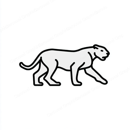 Panther Vector Graphic preview