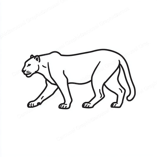 Panther Vector Graphic preview