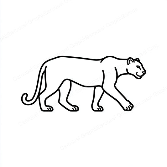 Panther Vector Graphic preview
