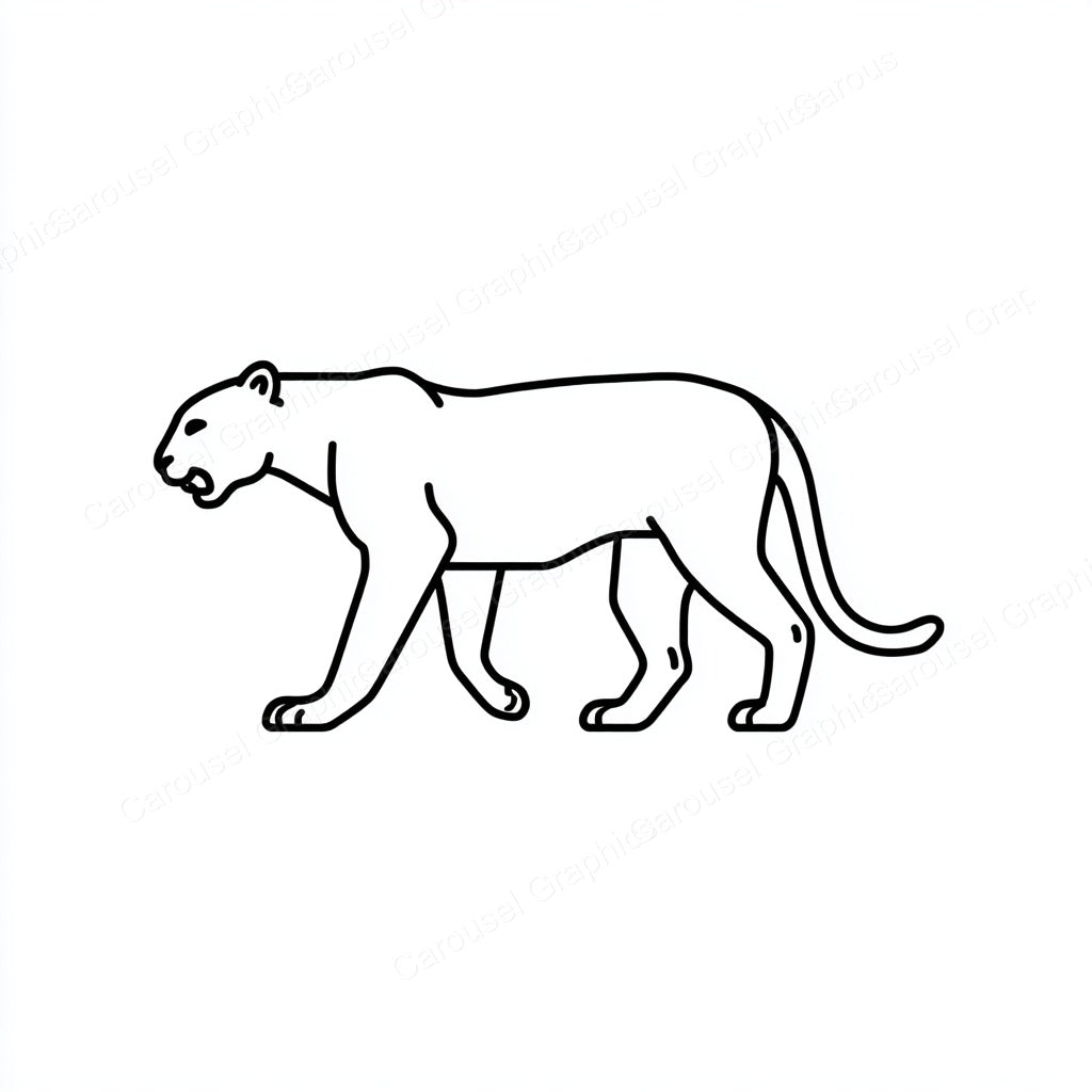 Panther Vector Graphic preview