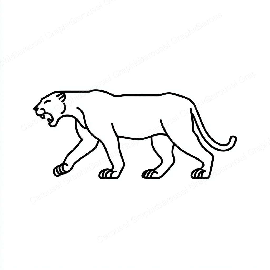 Panther Vector Graphic preview
