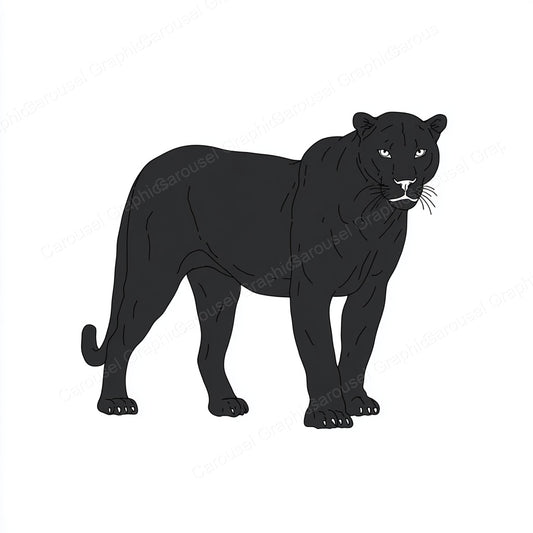 Panther Vector Graphic preview