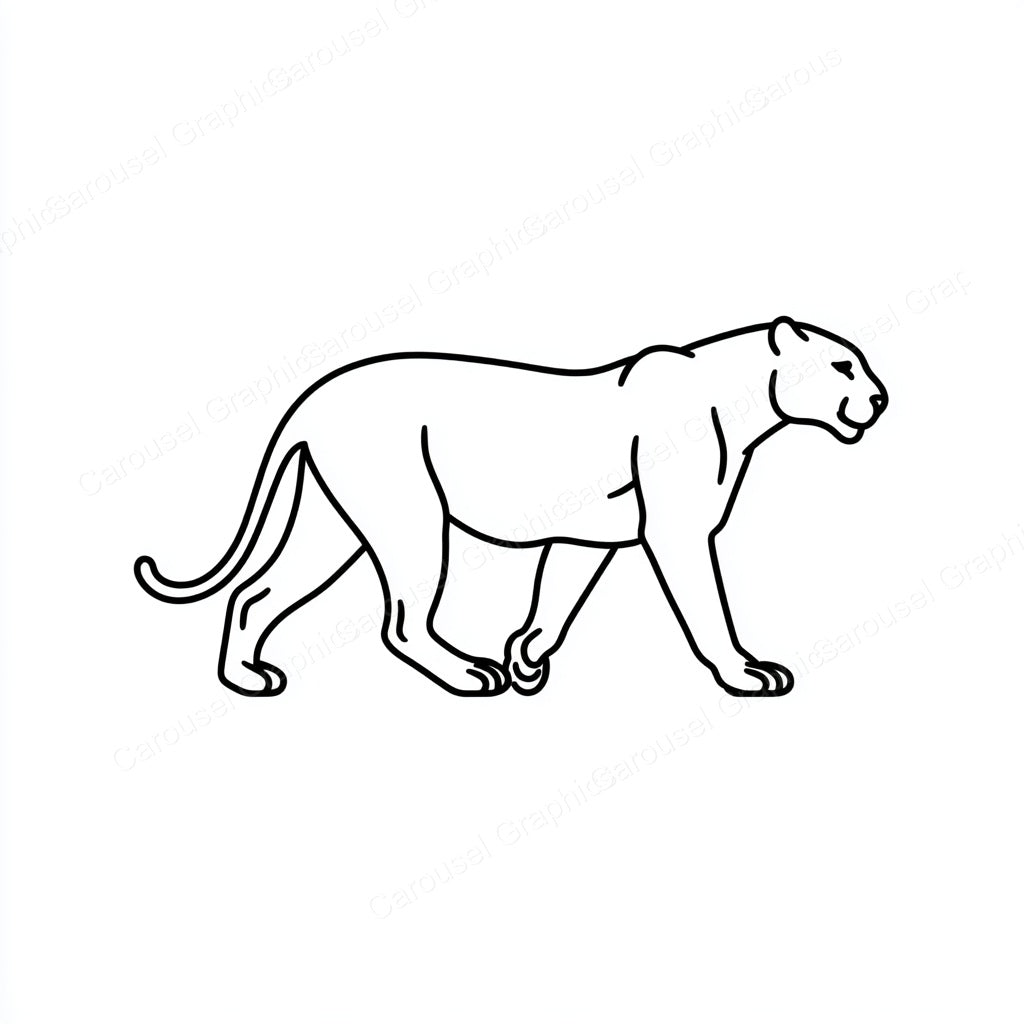 Panther Vector Graphic preview