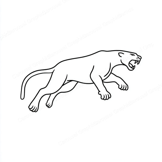Panther Vector Graphic preview
