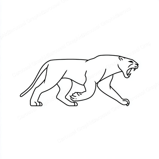 Panther Vector Graphic preview