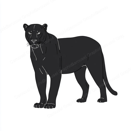 Panther Vector Graphic preview