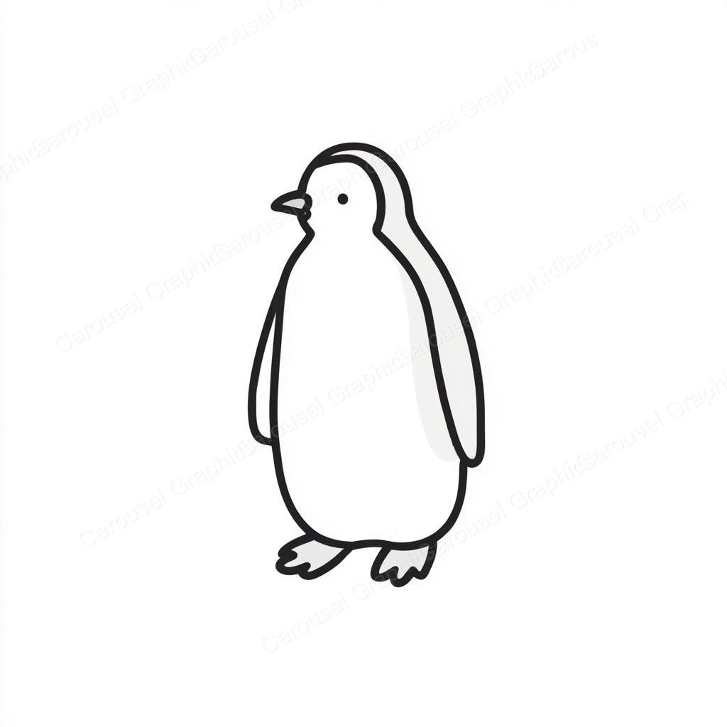 Penguin Vector Graphic preview