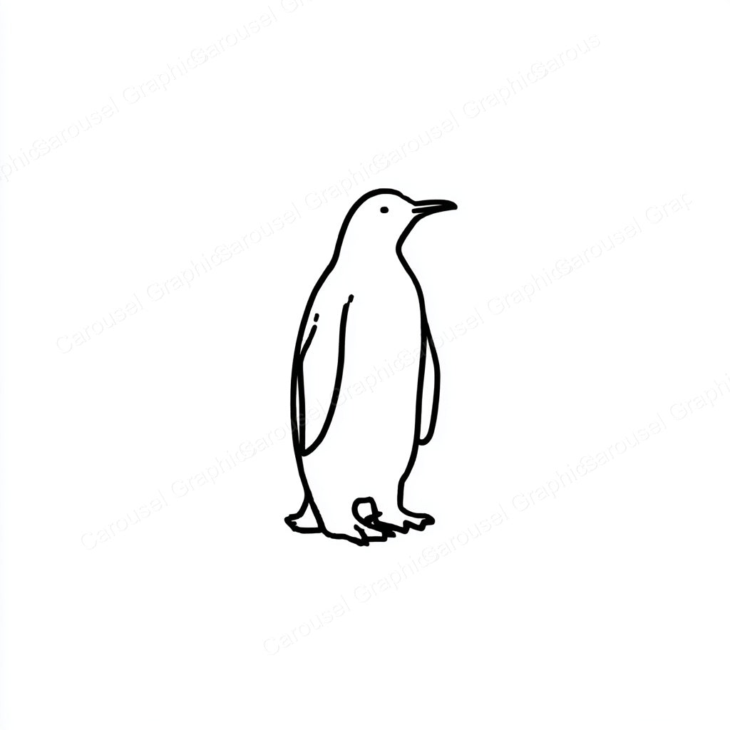 Penguin Vector Graphic preview