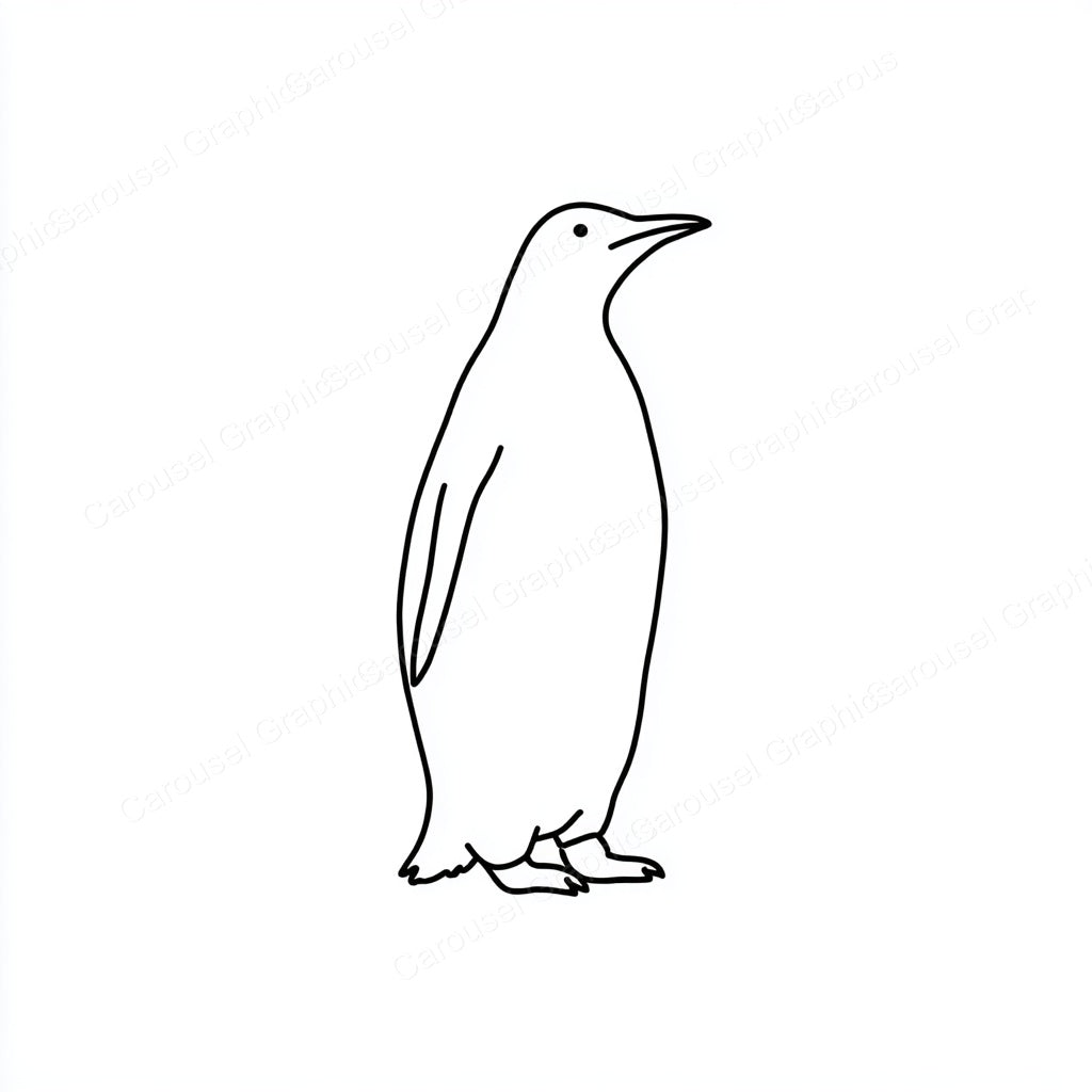 Penguin Vector Graphic preview