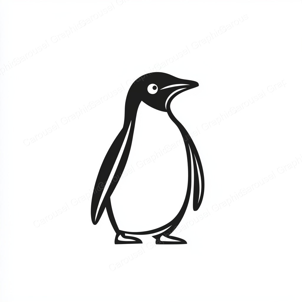 Penguin Vector Graphic preview
