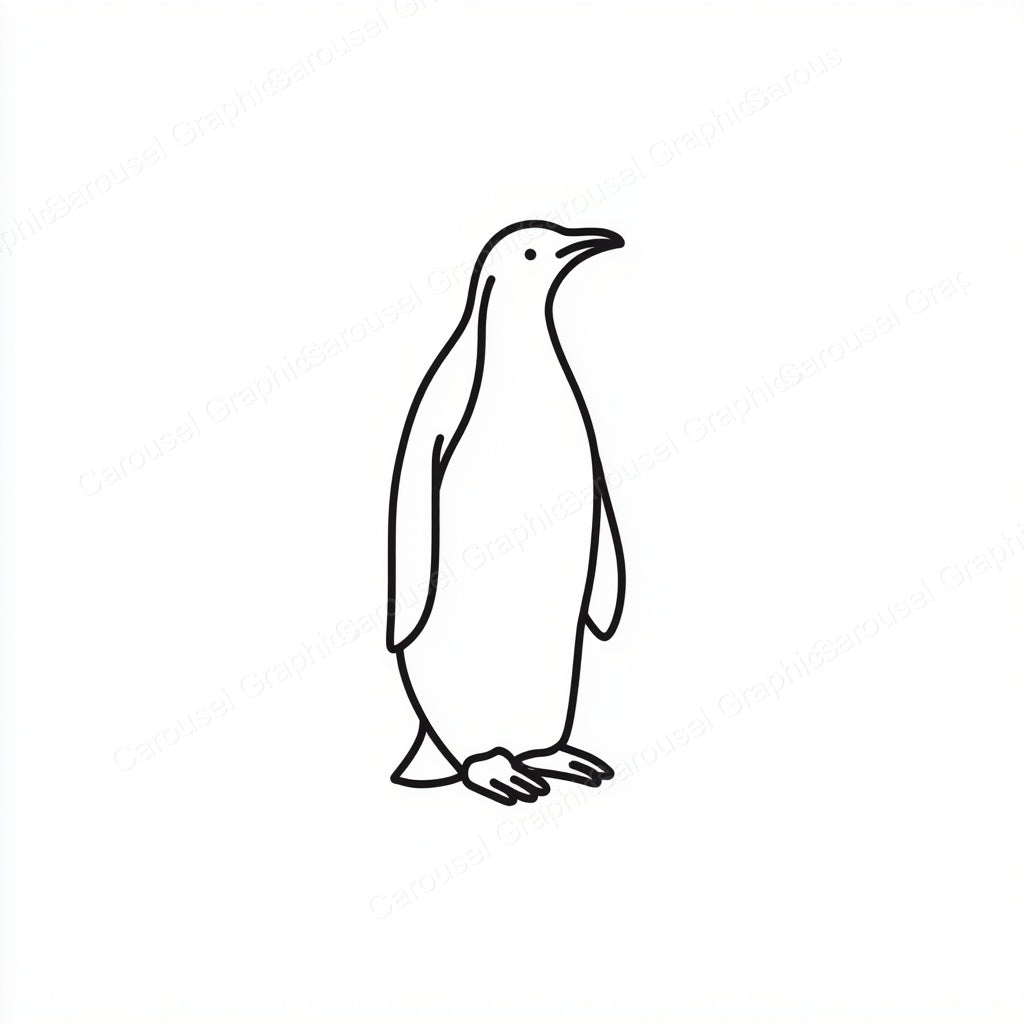Penguin Vector Graphic preview
