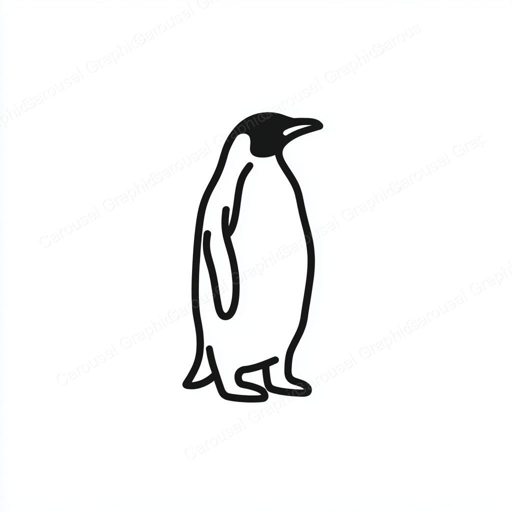 Penguin Vector Graphic preview