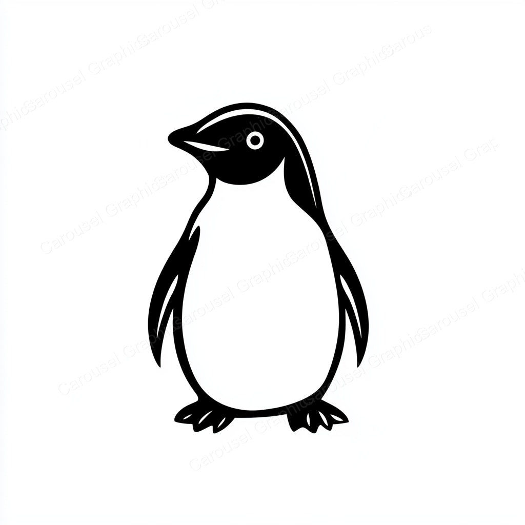Penguin Vector Graphic preview