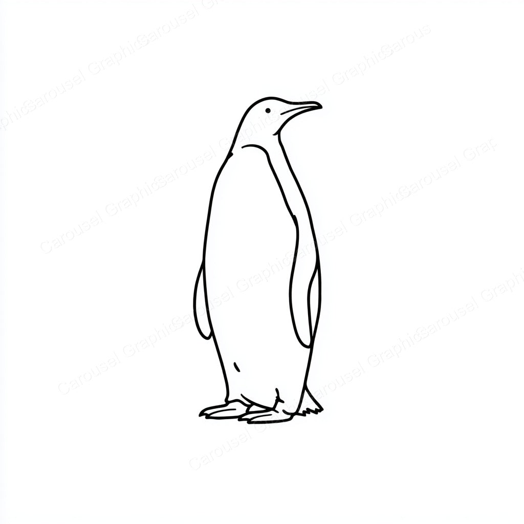 Penguin Vector Graphic preview