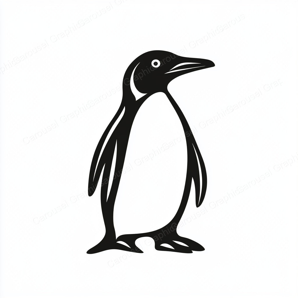 Penguin Vector Graphic preview