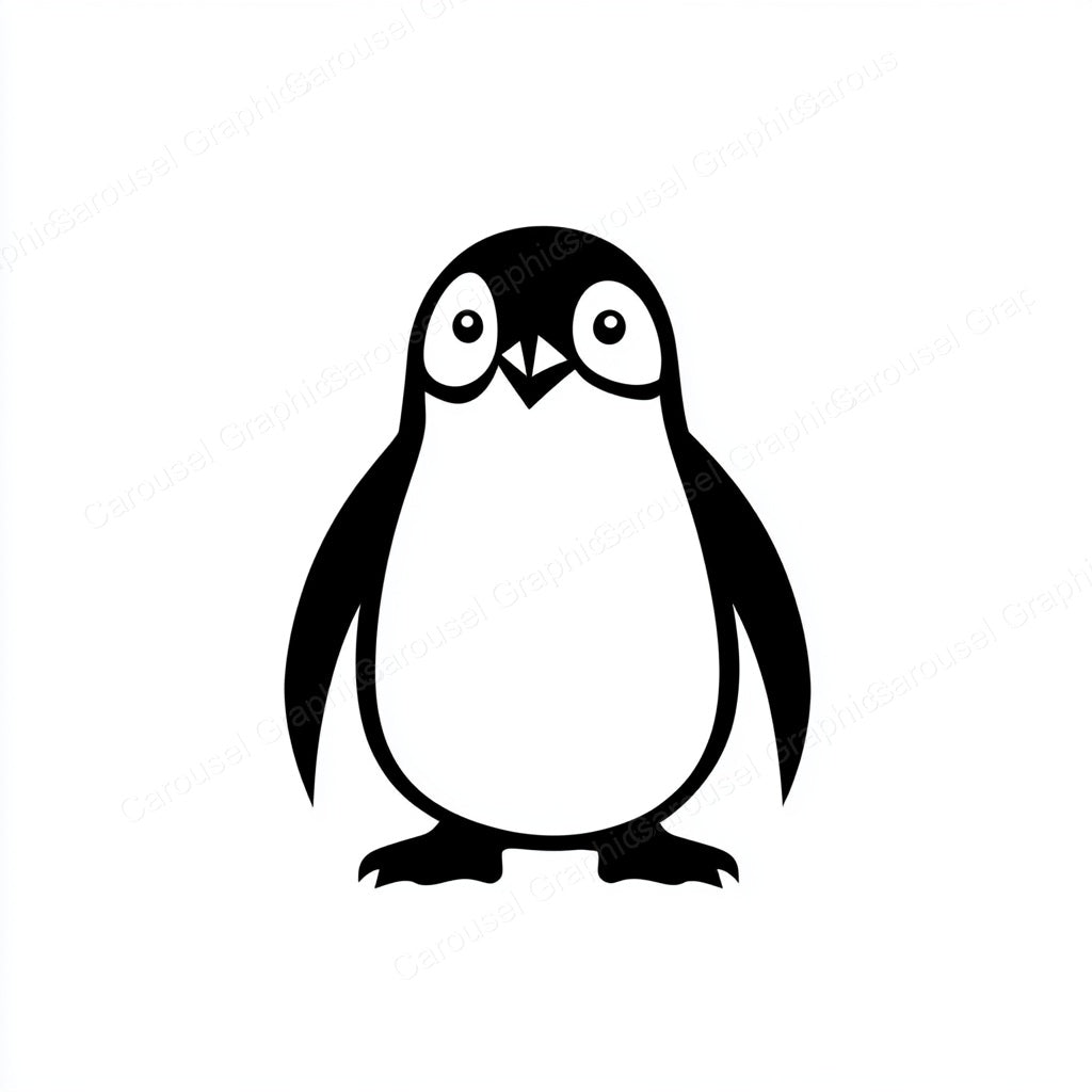 Penguin Vector Graphic preview