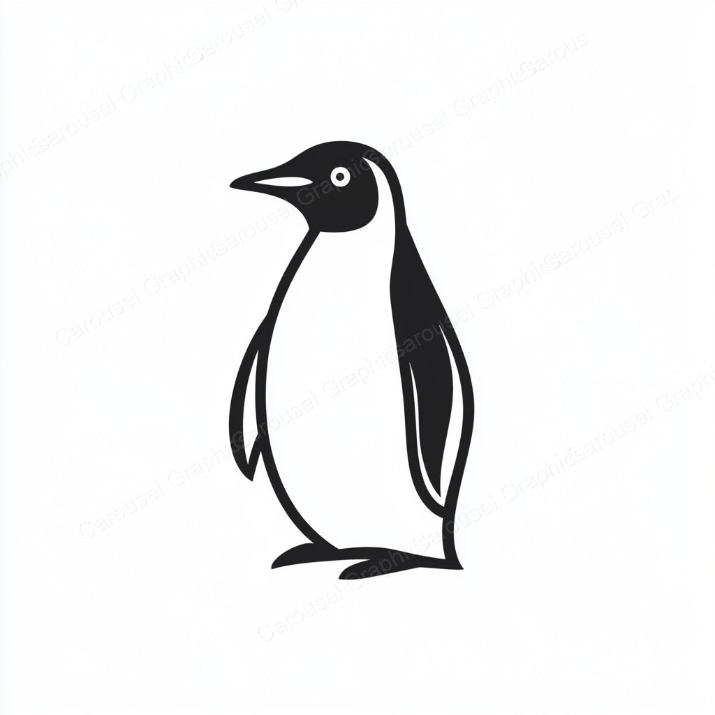 Penguin Vector Graphic preview