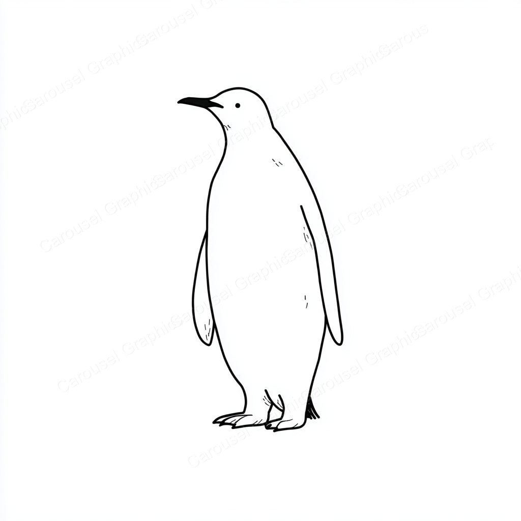Penguin Vector Graphic preview