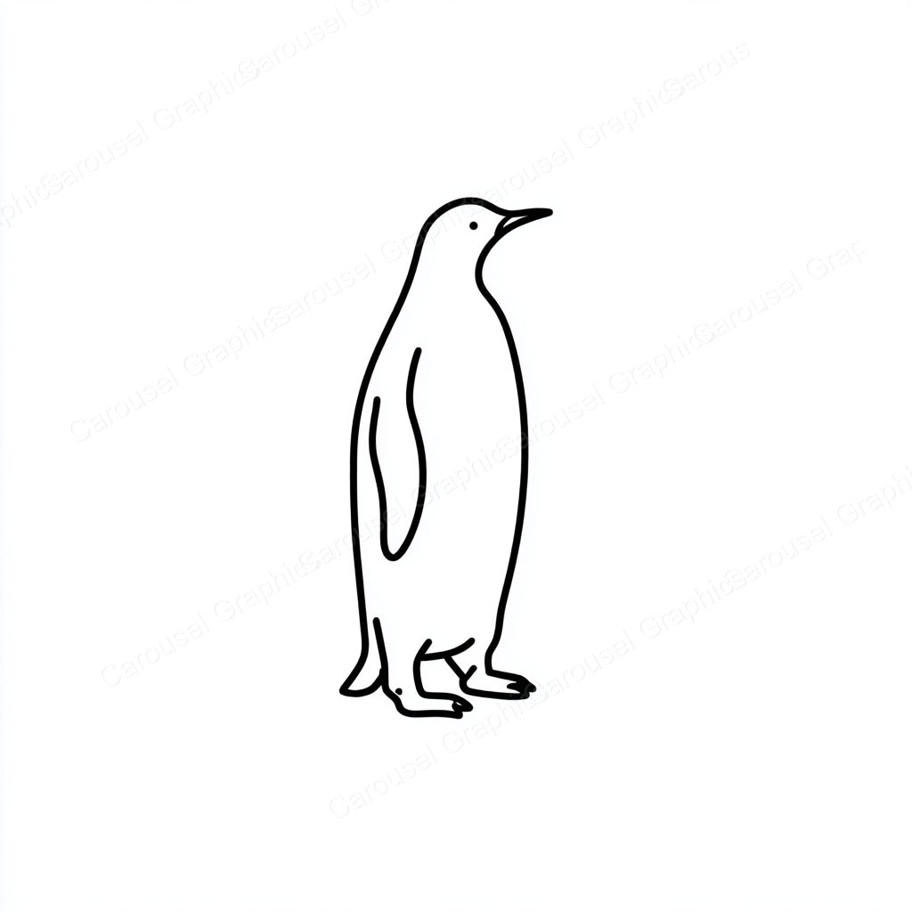 Penguin Vector Graphic preview