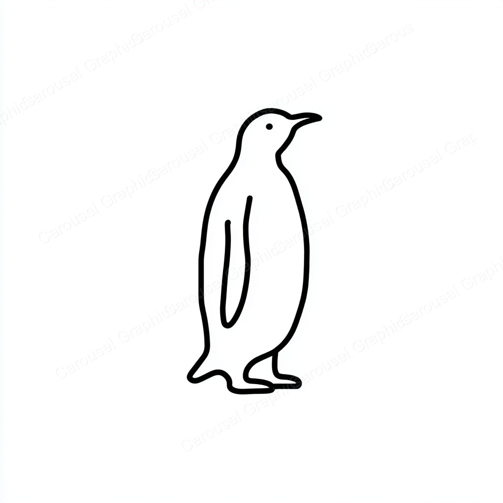 Penguin Vector Graphic preview