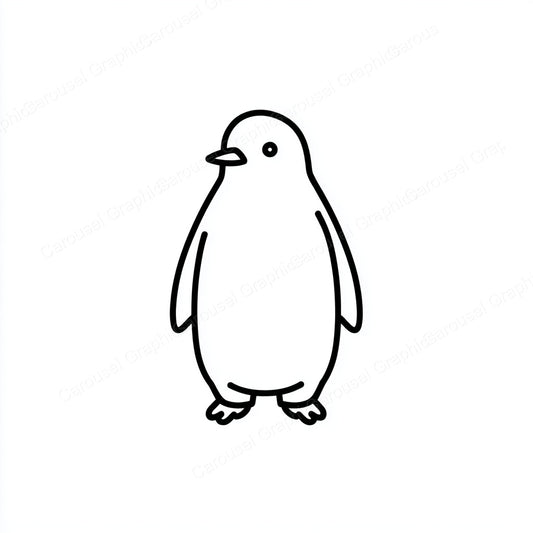 Penguin Vector Graphic preview