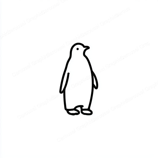 Penguin Vector Graphic preview