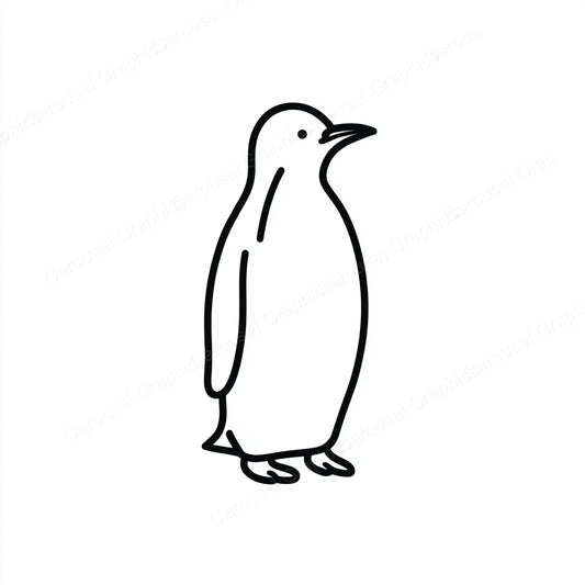 Penguin Vector Graphic preview